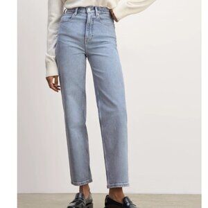 Everlane The Way High Jeans Light Wash Salt Water Size 30L